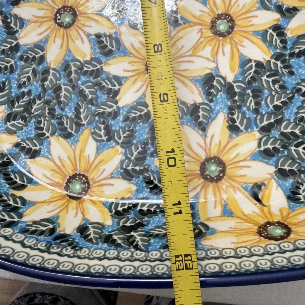Unikat Polish Pottery Baking Dish 13.75